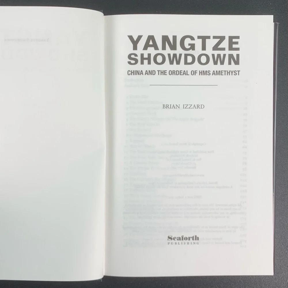 Yangtze Showdown: China and the Ordeal of HMS Amethyst by Brian Izzard. 2015.